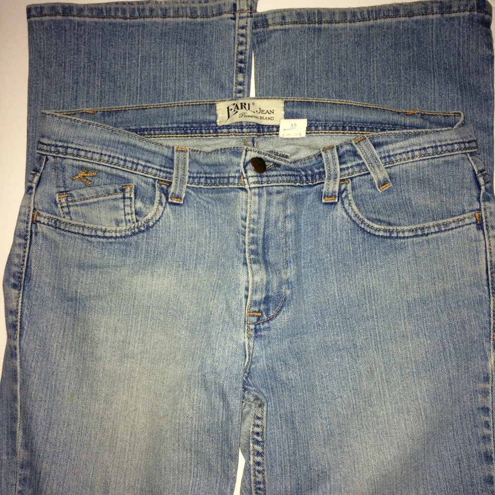 Earl Jeans Premium Brand SZ 10 Light Blue Bootcut